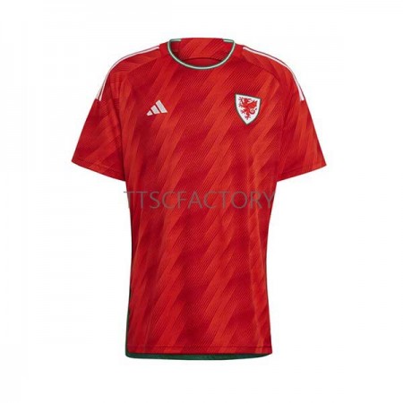 Wales Hjemme Fotballdrakt VM I Fotball 2022 Kortermet